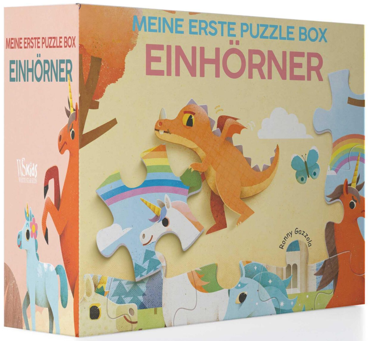 Meine erste Puzzle Box Einhörner